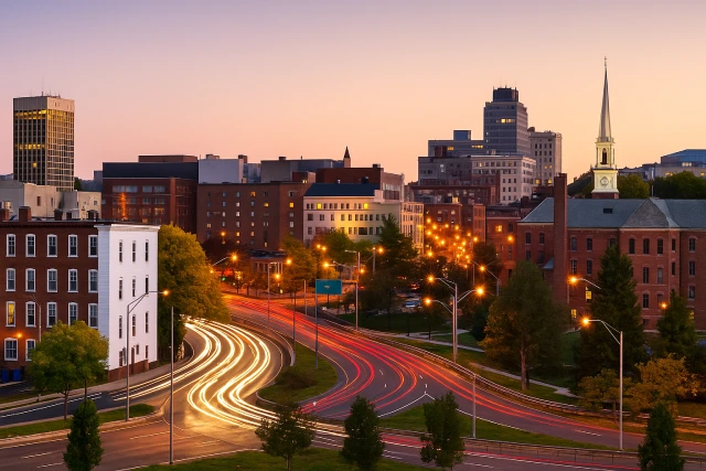 Downtown Worcester